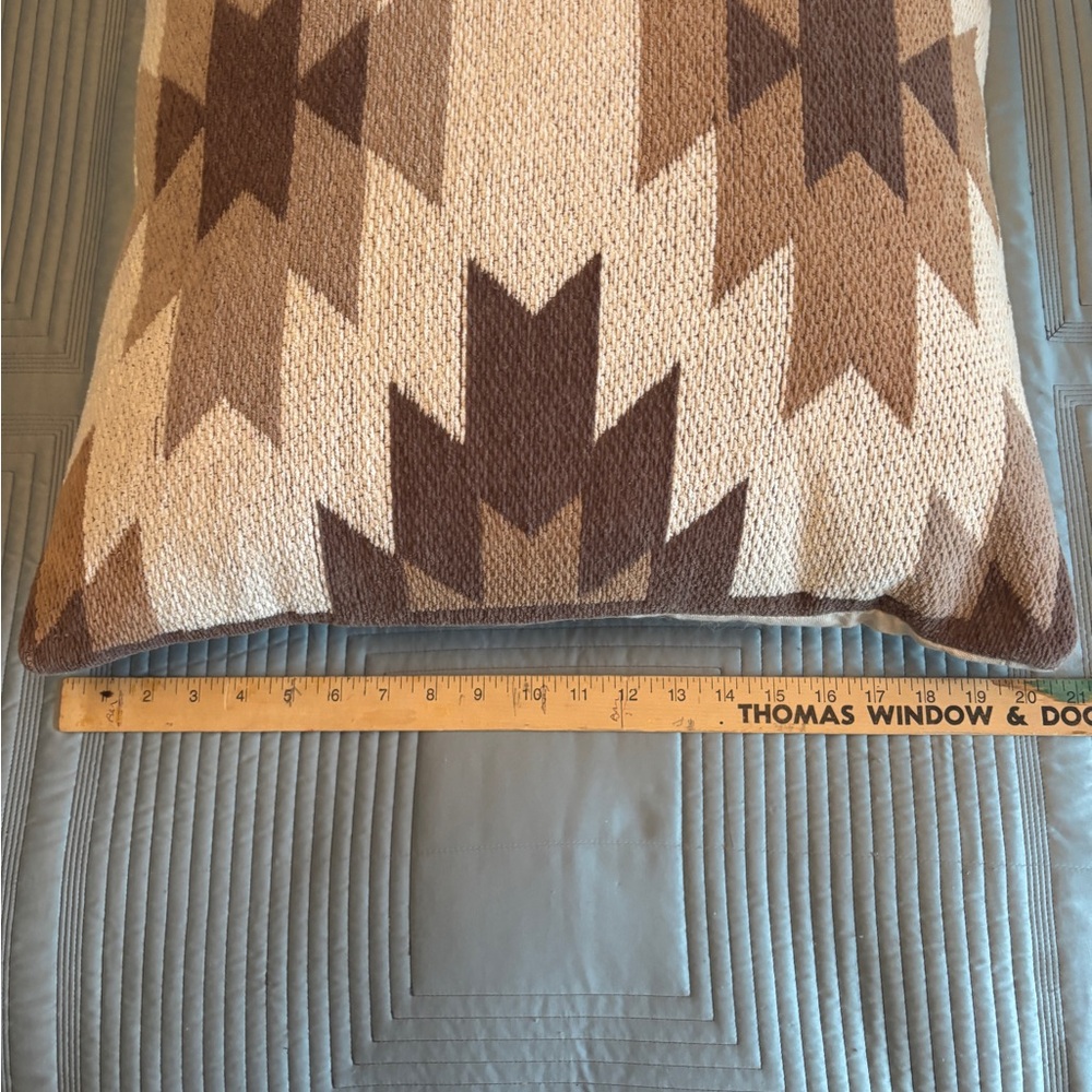 Southwestern Geometric Knit throw pillow COVER - Picture 3 of 3